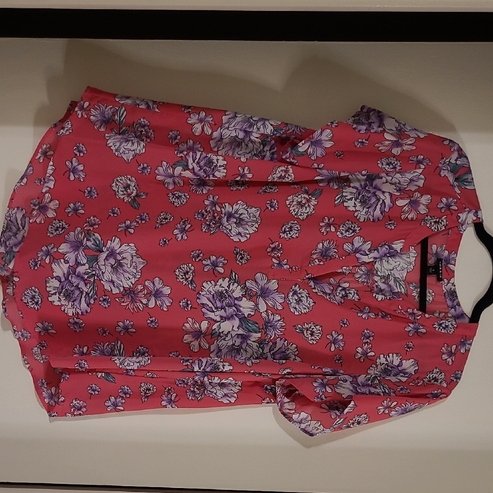 Torrid Pink Floral Top